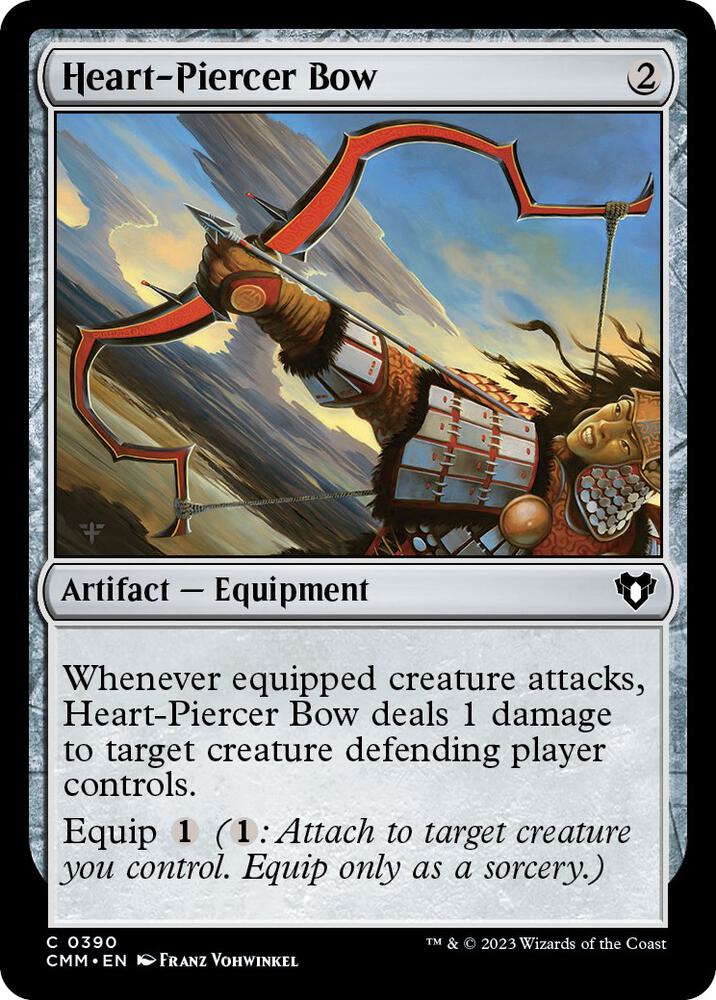 Heart-Piercer Bow 390 card from Commander Masters