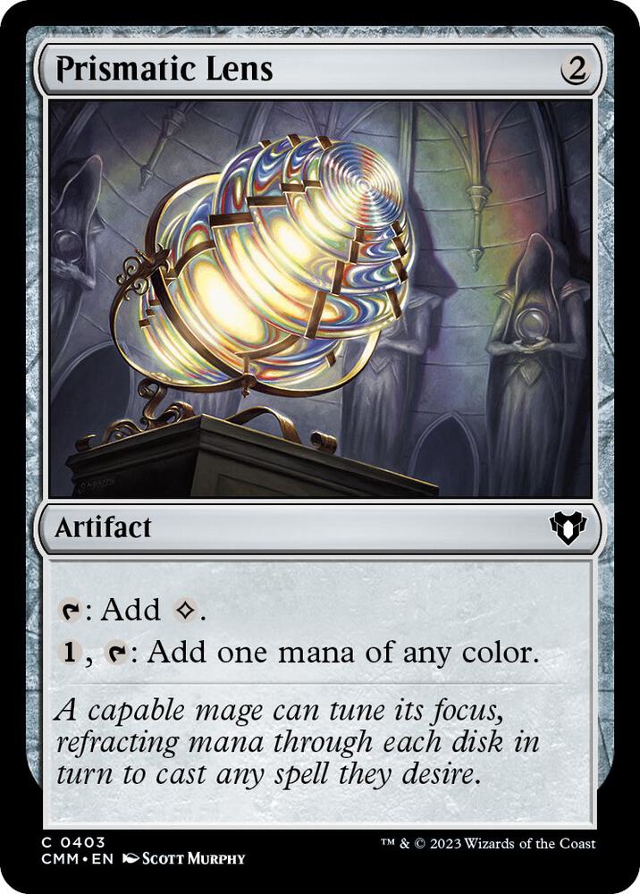 Prismatic Lens 403 card from Commander Masters