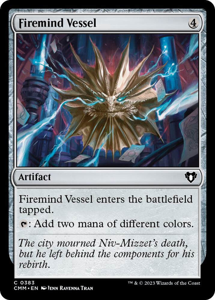 Firemind Vessel 383 card from Commander Masters