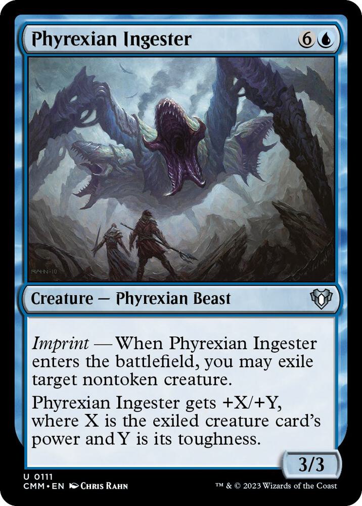 Phyrexian Ingester 111 card from Commander Masters