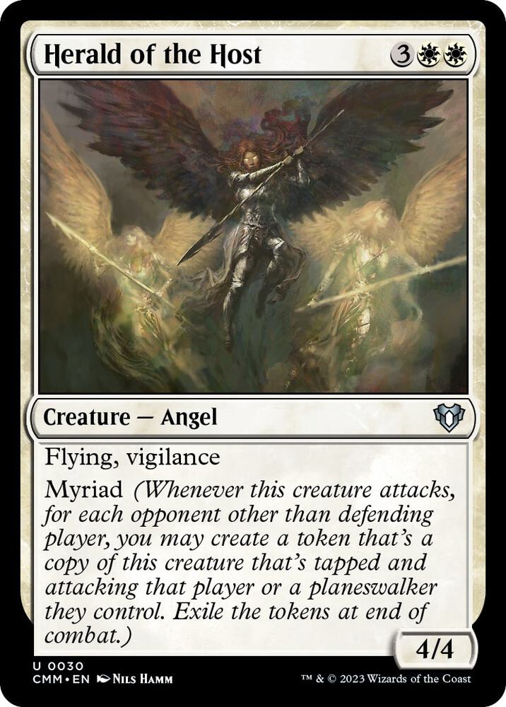 Herald of the Host 30 card from Commander Masters