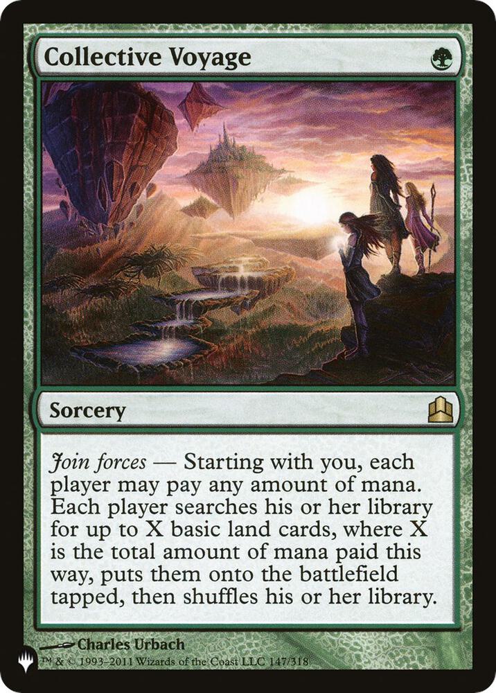 Collective Voyage 147/318 card from The List Reprints