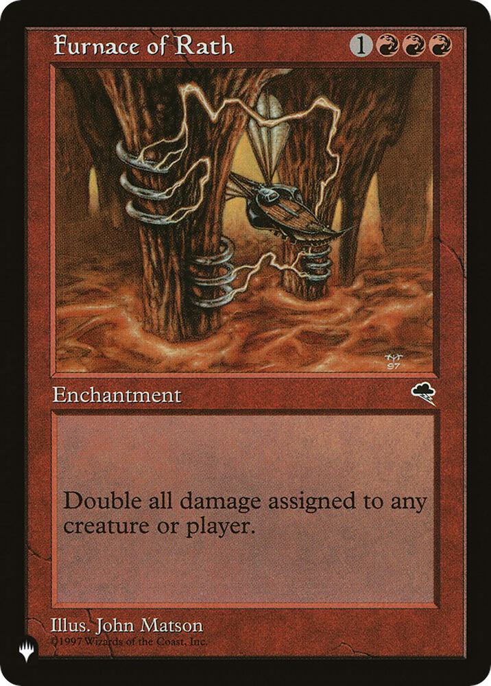Furnace of Rath card from The List Reprints