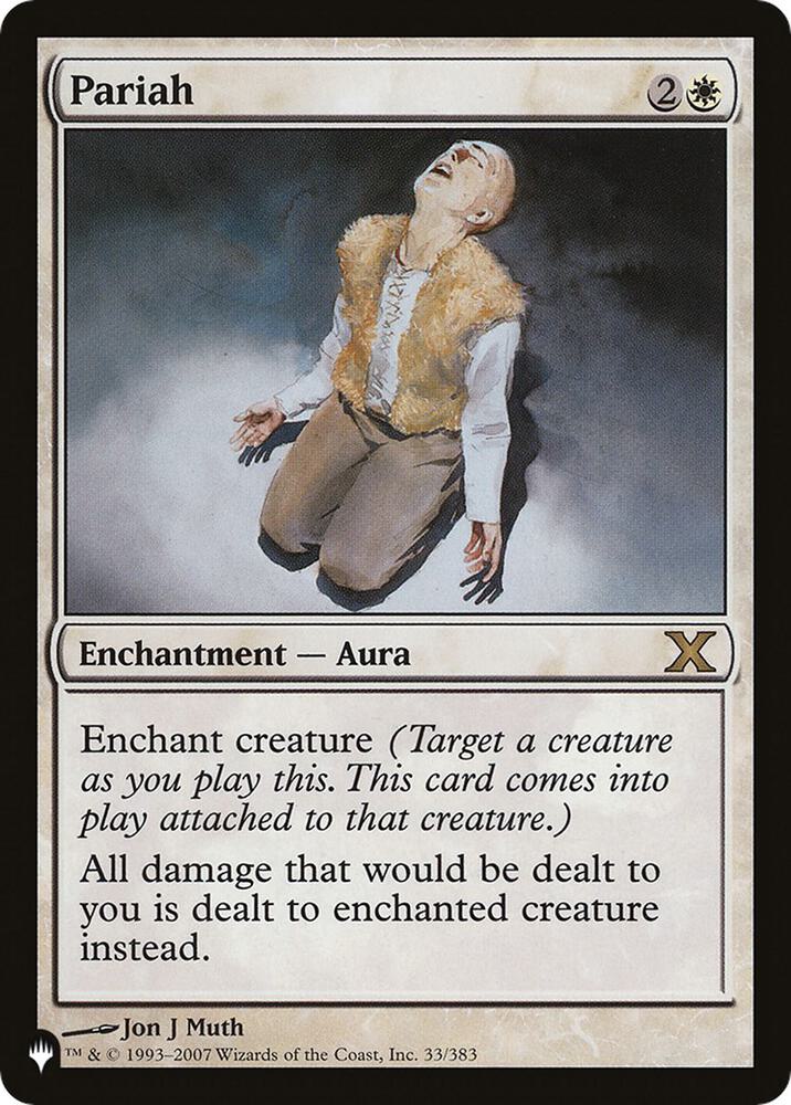 Pariah 33/383 card from The List Reprints