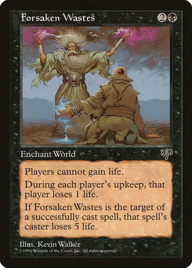 Forsaken Wastes card from Mirage