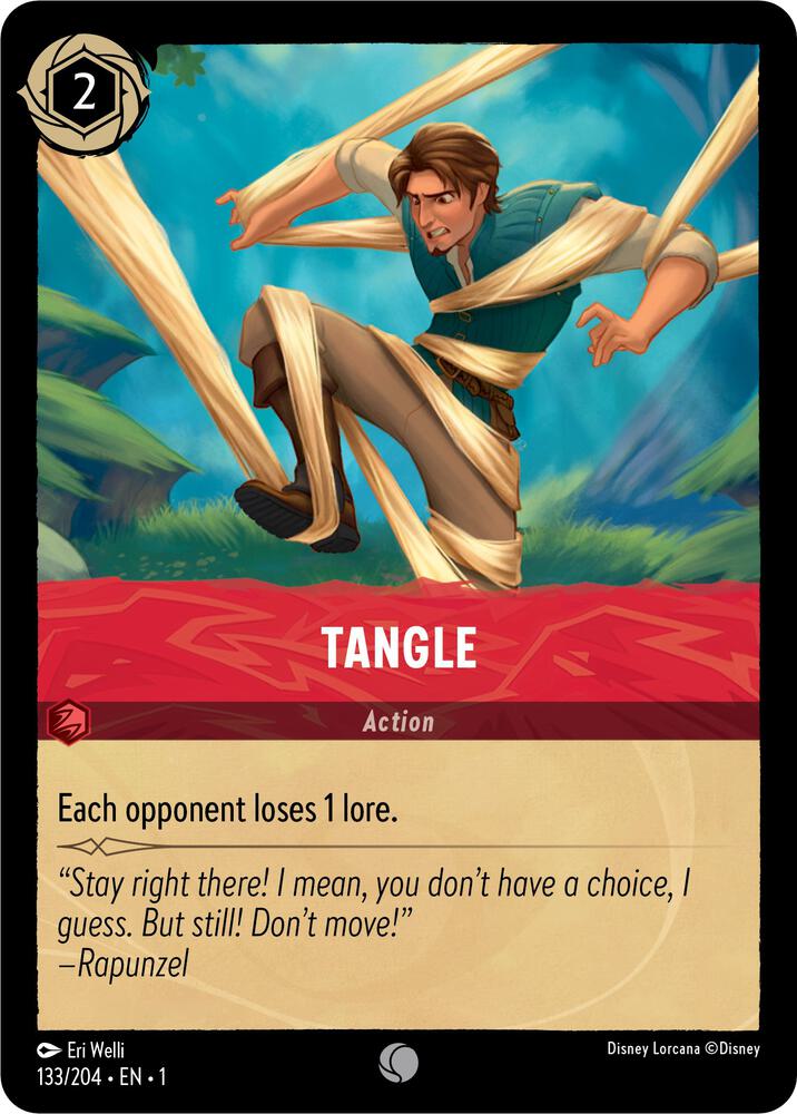 Tangle 133/204 card from The First Chapter
