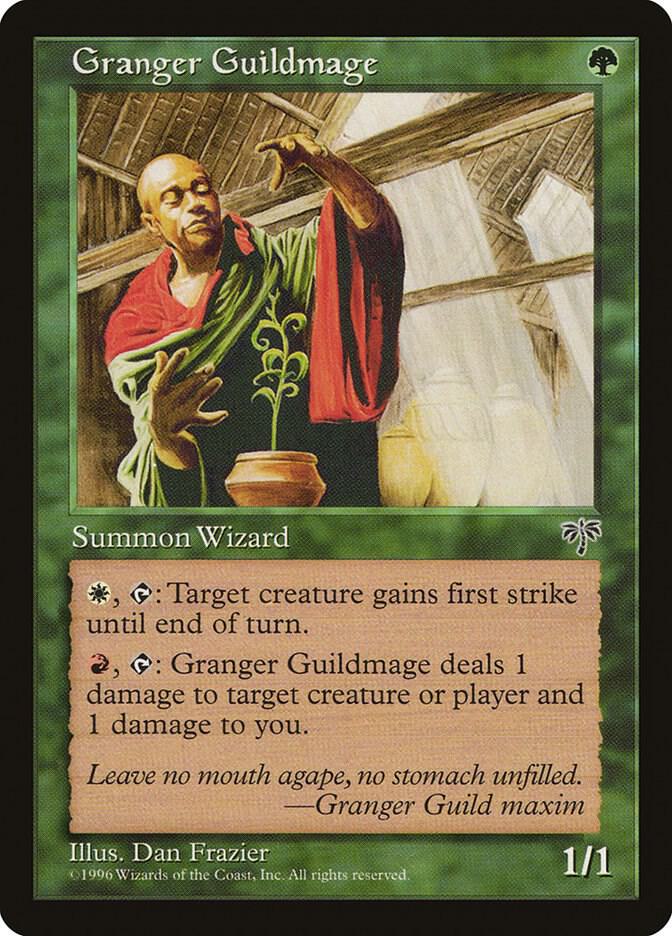 Granger Guildmage card from Mirage