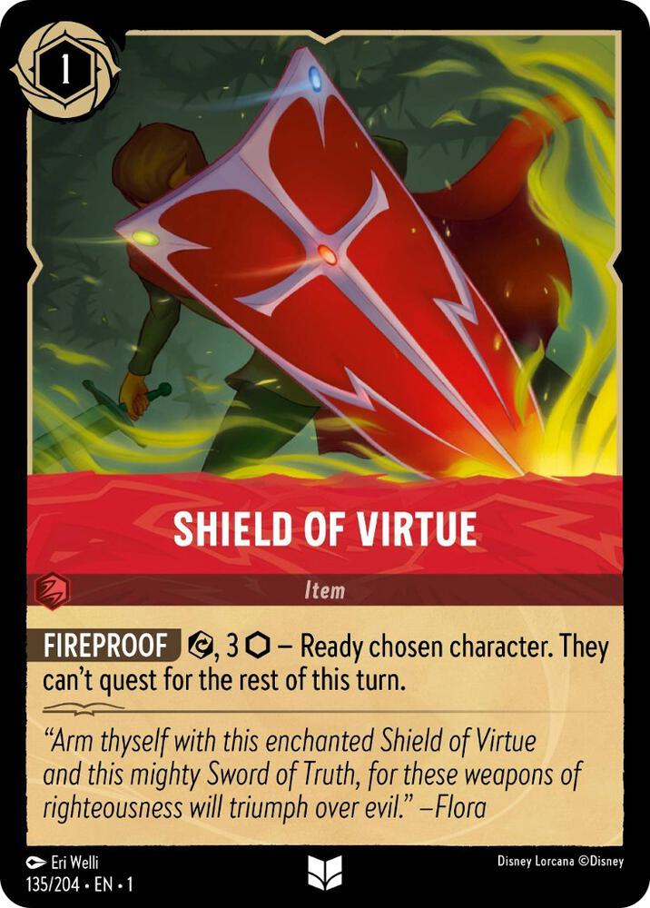 Shield of Virtue 135/204 card from The First Chapter