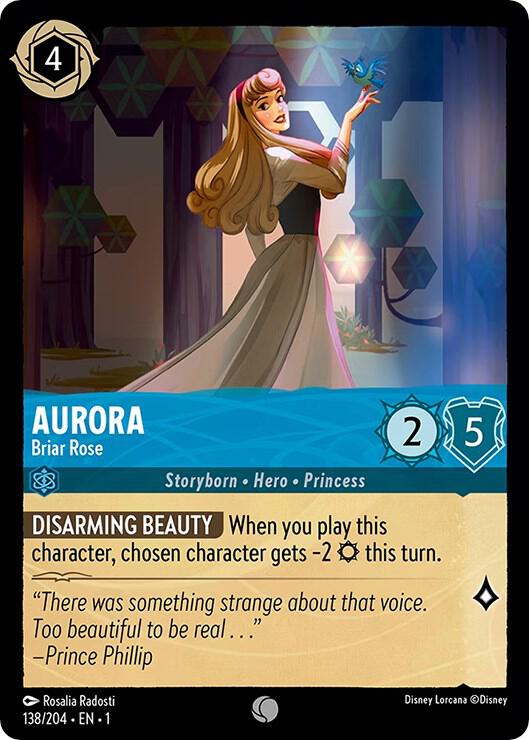 Aurora - Briar Rose 138/204 card from The First Chapter