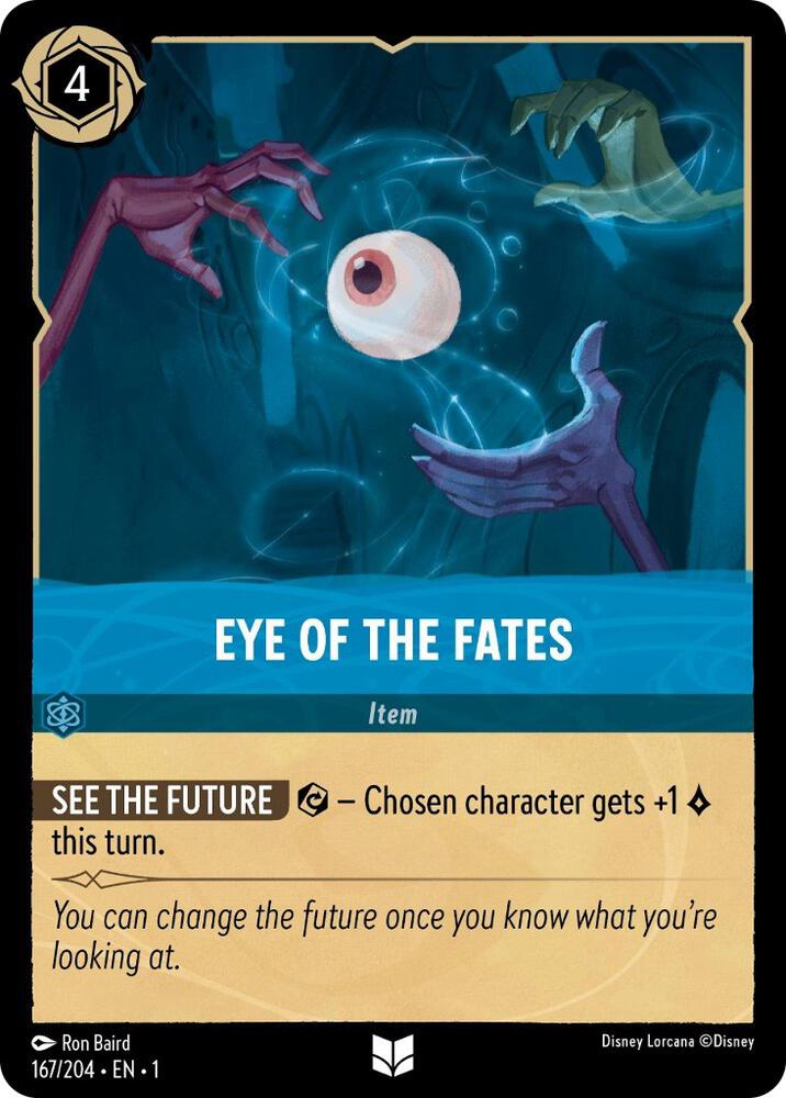 Eye of the Fates 167/204 card from The First Chapter