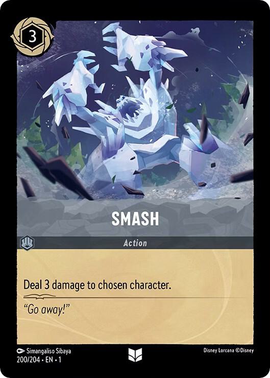 Smash 200/204 card from The First Chapter