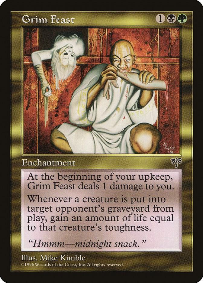 Grim Feast card from Mirage