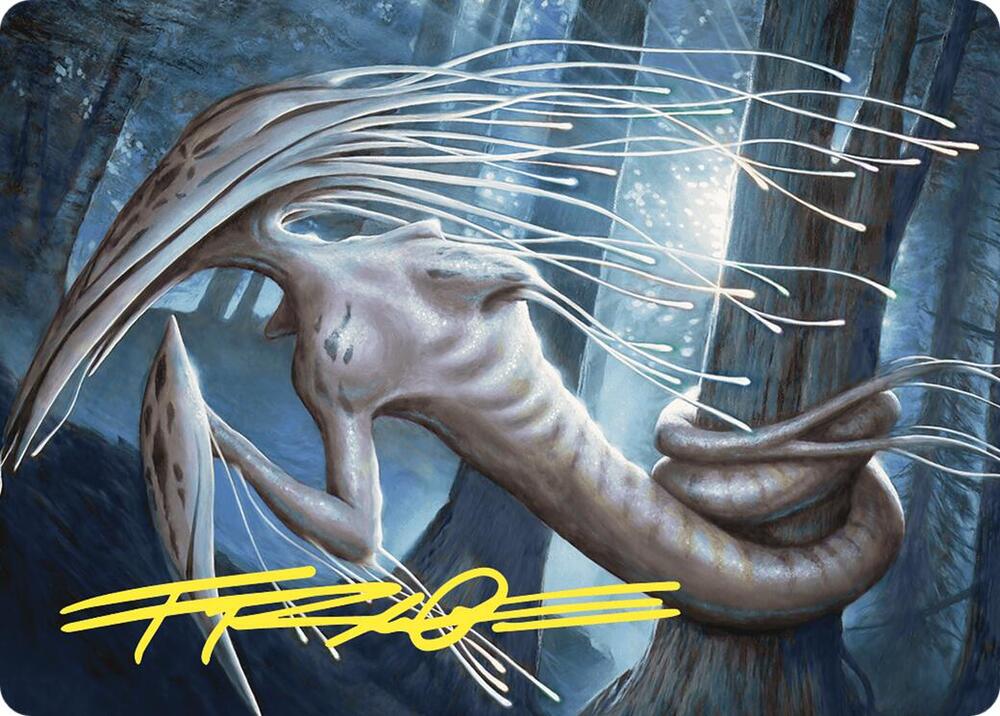 Manaweft Sliver Art Card (Gold-Stamped Signature) 81 card from Art Series: Commander Masters