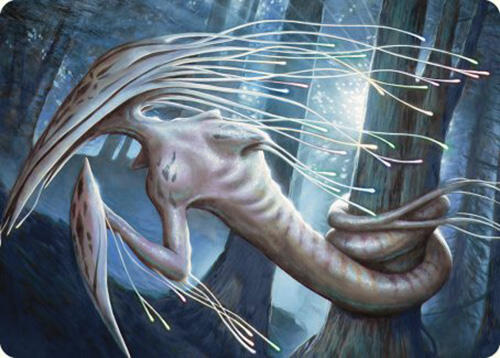 Manaweft Sliver Art Card 81 card from Art Series: Commander Masters