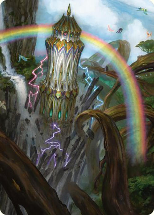 Command Tower Art Card 47 card from Art Series: Commander Masters
