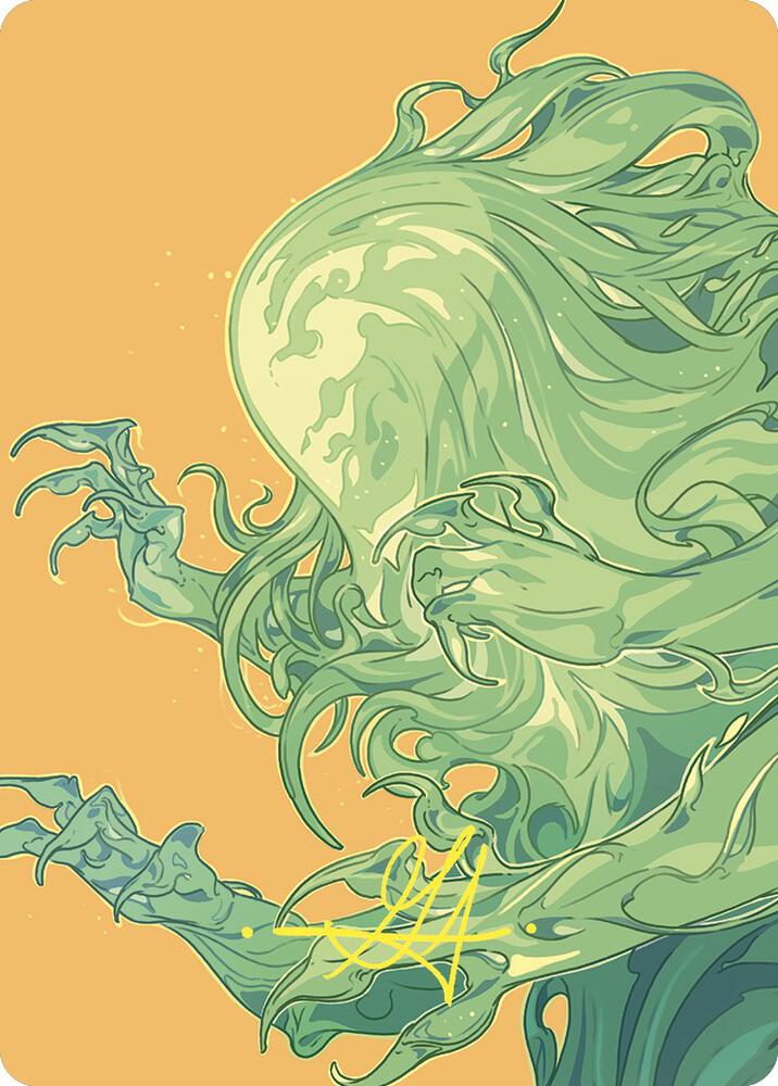 Omnath, Locus of Mana Art Card (Gold-Stamped Signature) 57 card from Art Series: Commander Masters