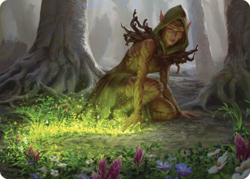 Skyshroud Claim Art Card 25 card from Art Series: Commander Masters