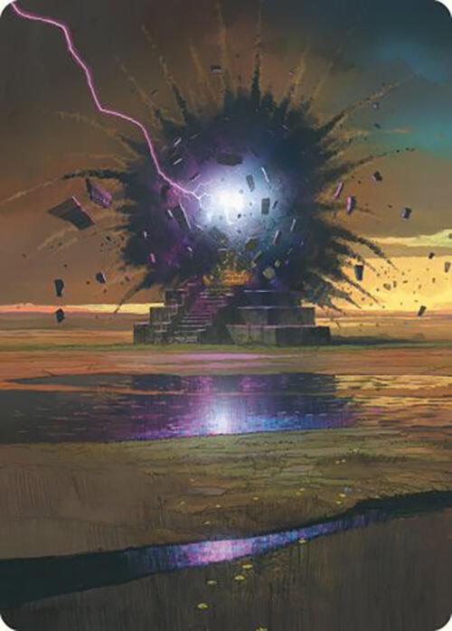 Return to Dust Art Card 34 card from Art Series: Commander Masters