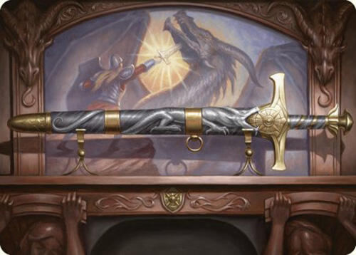 Ancestral Blade Art Card 1 card from Art Series: Commander Masters