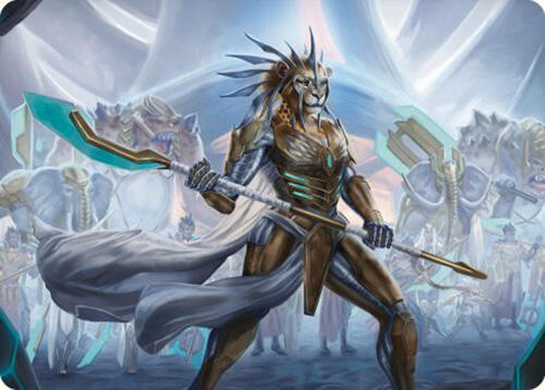 Kemba, Kha Regent Art Card 2 card from Art Series: Commander Masters