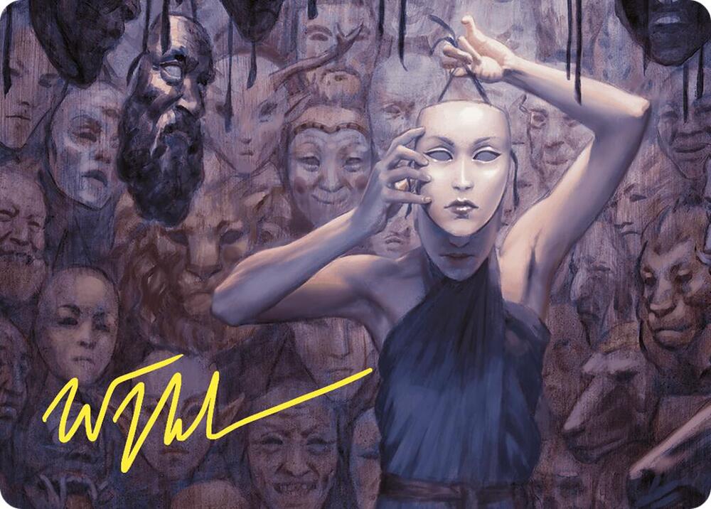 Body Double Art Card (Gold-Stamped Signature) 5 card from Art Series: Commander Masters