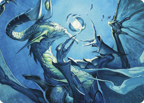 Deep Analysis Art Card 7 card from Art Series: Commander Masters