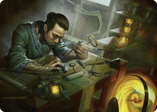 Renowned Weaponsmith Art Card 10 card from Art Series: Commander Masters