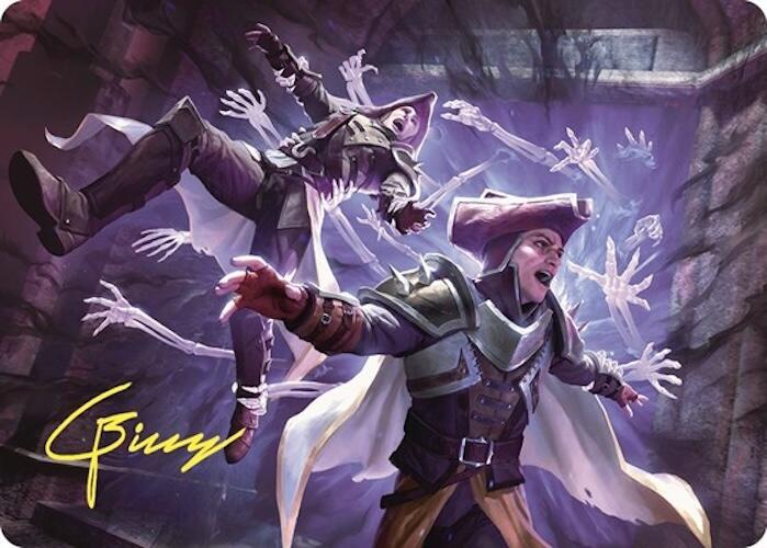 Grave Pact Art Card (Gold-Stamped Signature) 19 card from Art Series: Commander Masters