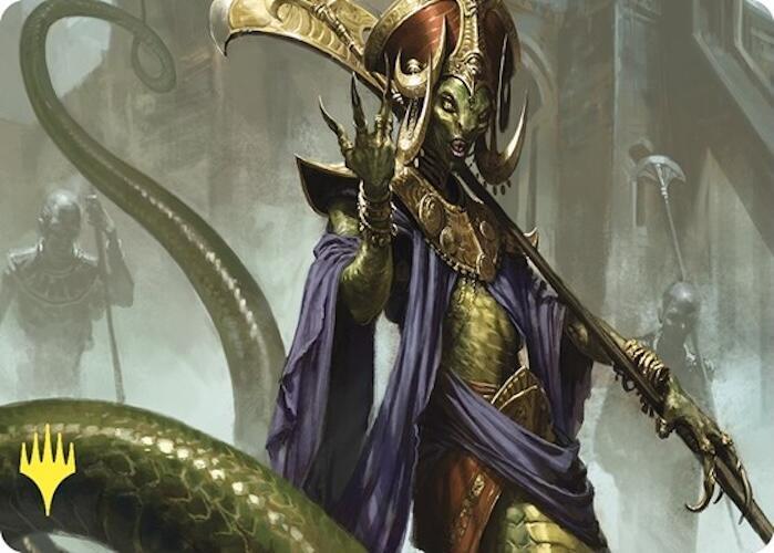 Sidisi, Brood Tyrant Art Card (Gold-Stamped) 29 card from Art Series: Commander Masters