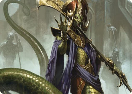 Sidisi, Brood Tyrant Art Card 29 card from Art Series: Commander Masters