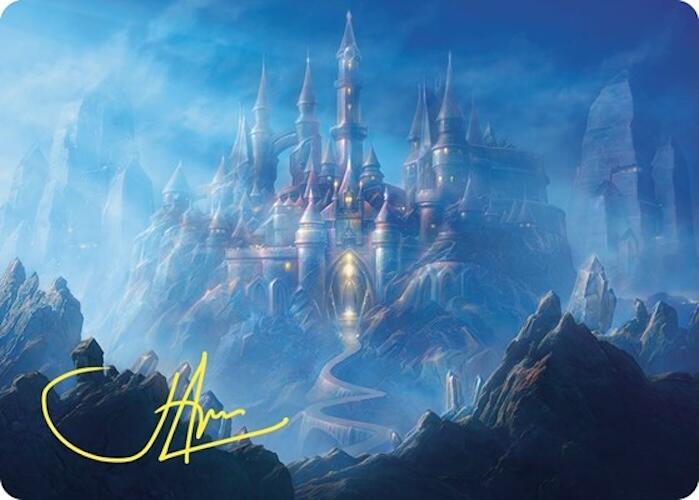 Opal Palace Art Card (Gold-Stamped Signature) 30 card from Art Series: Commander Masters