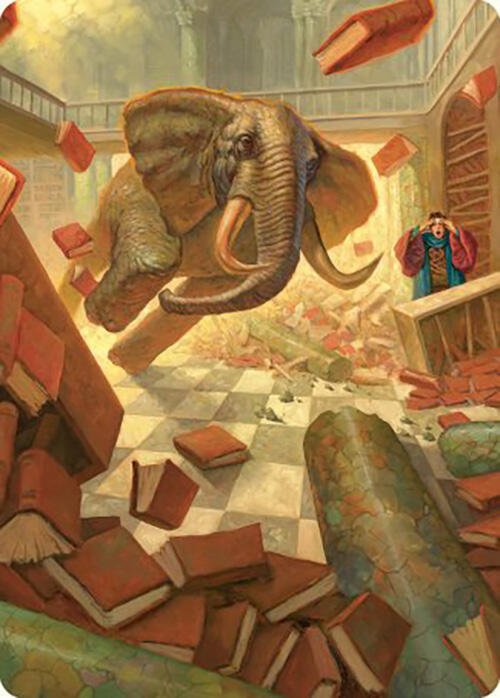 Generous Gift Art Card 32 card from Art Series: Commander Masters