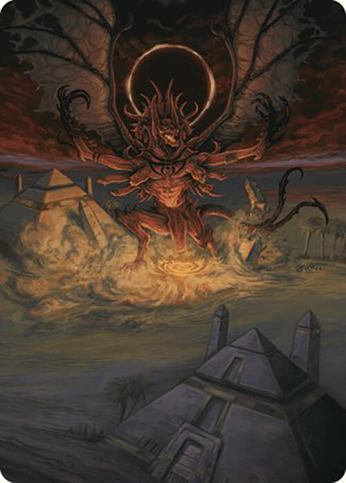 Dread Return Art Card 36 card from Art Series: Commander Masters