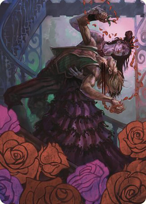 Exsanguinate Art Card (2) 37 card from Art Series: Commander Masters