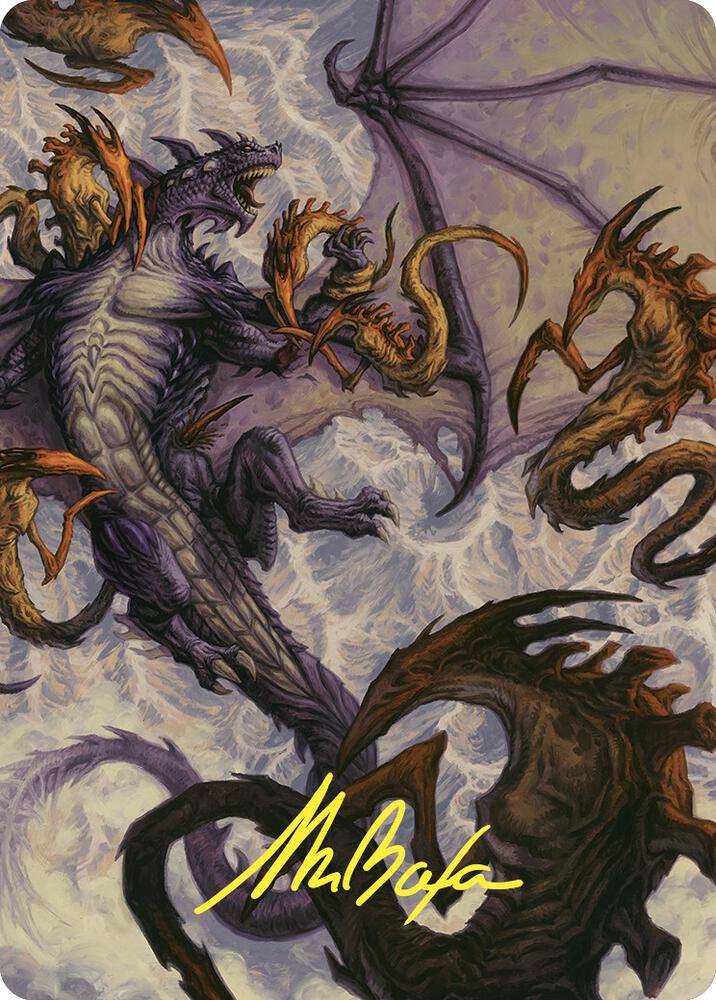 Kindred Dominance Art Card (Gold-Stamped Signature) 39 card from Art Series: Commander Masters
