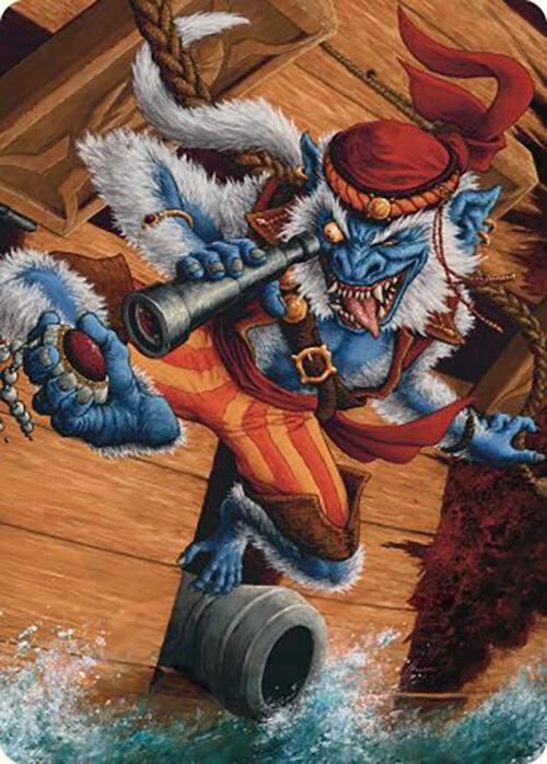 Treasure Nabber Art Card 40 card from Art Series: Commander Masters
