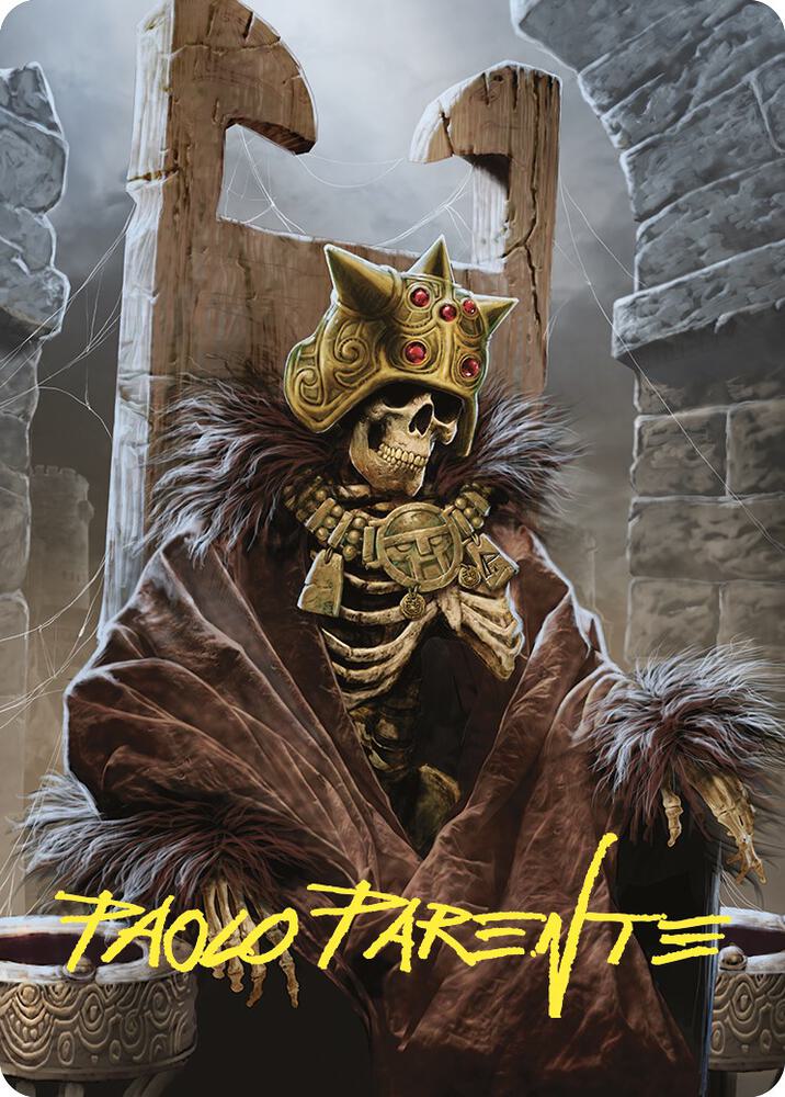 Champion's Helm Art Card (Gold-Stamped Signature) 45 card from Art Series: Commander Masters