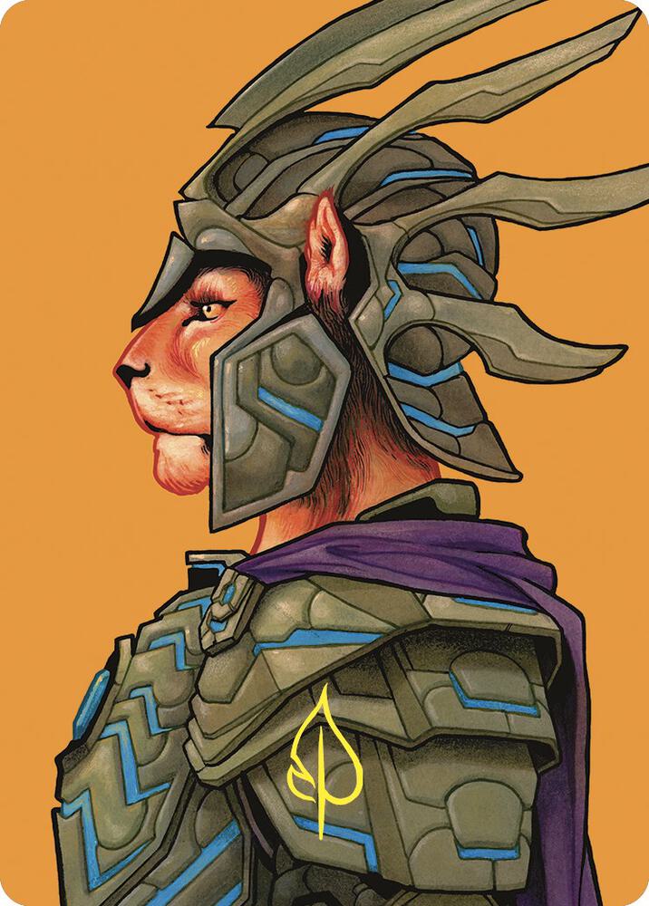 Kemba, Kha Regent Art Card (2) (Gold-Stamped Signature) 51 card from Art Series: Commander Masters