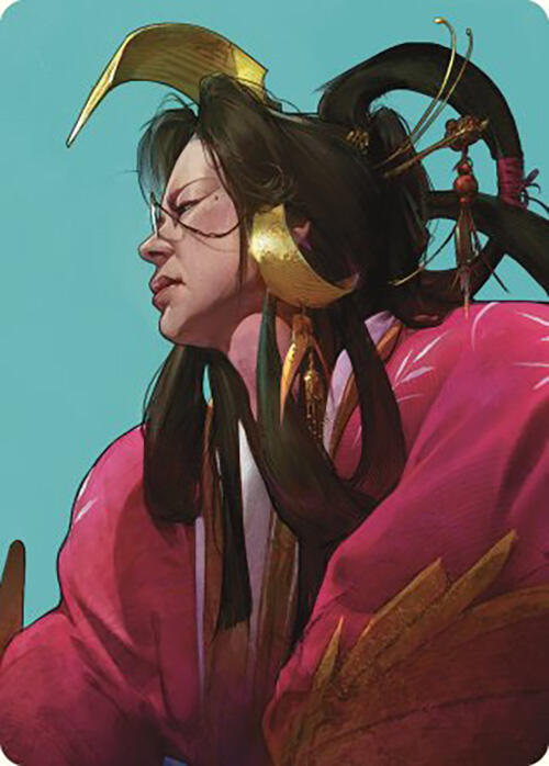 Azami, Lady of Scrolls Art Card 52 card from Art Series: Commander Masters