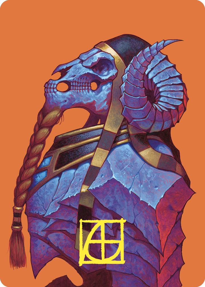 Neheb, the Eternal Art Card (Gold-Stamped Signature) 55 card from Art Series: Commander Masters