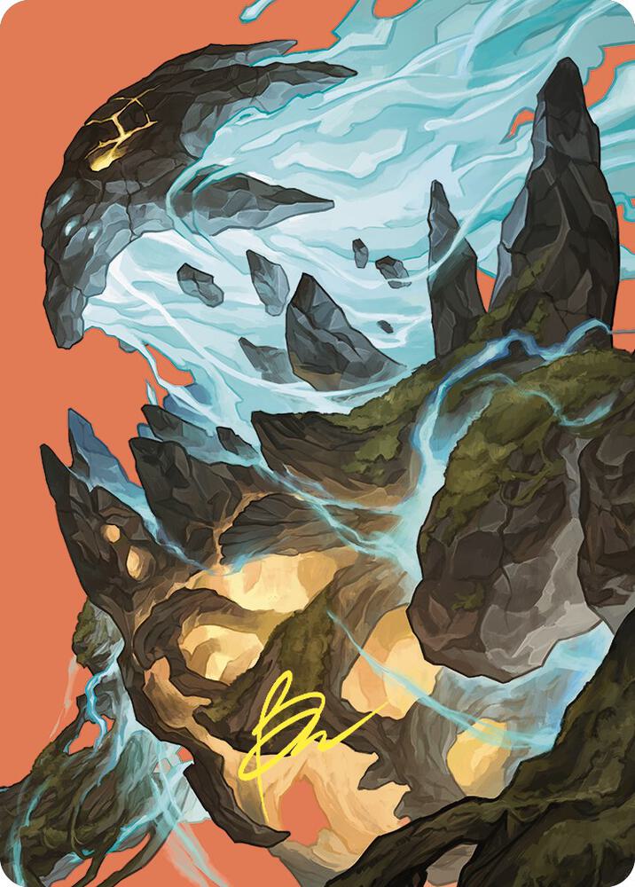 Maelstrom Wanderer Art Card (Gold-Stamped Signature) 58 card from Art Series: Commander Masters