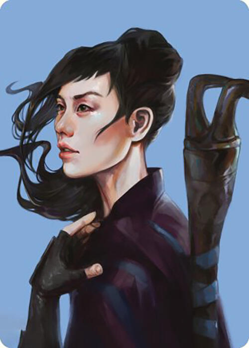 Yuriko, the Tiger's Shadow Art Card 62 card from Art Series: Commander Masters
