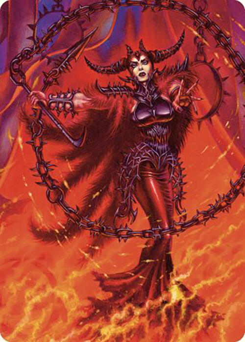 Deadly Rollick Art Card 63 card from Art Series: Commander Masters