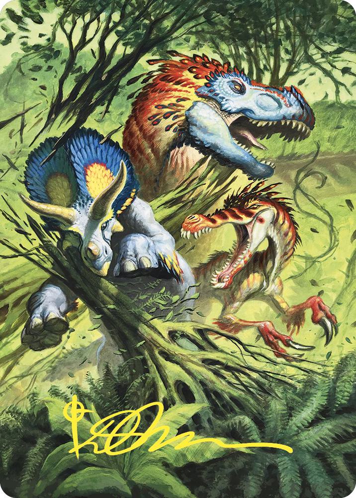 Finale of Devastation Art Card (Gold-Stamped Signature) 68 card from Art Series: Commander Masters