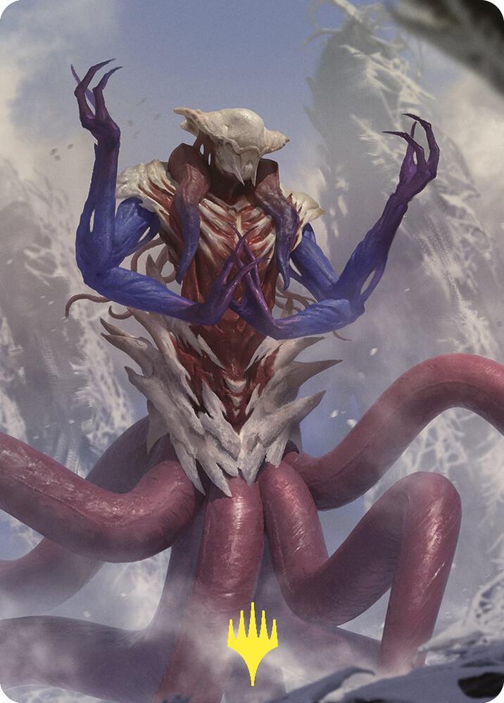Zhulodok, Void Gorger Art Card (Gold-Stamped) 71 card from Art Series: Commander Masters