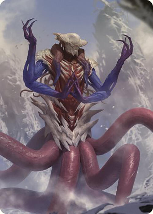 Zhulodok, Void Gorger Art Card 71 card from Art Series: Commander Masters