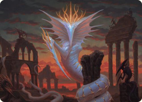 Sliver Gravemother Art Card 73 card from Art Series: Commander Masters