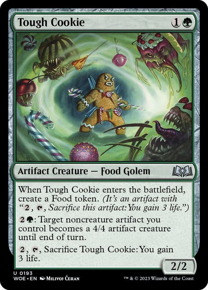 Tough Cookie 193 card from Wilds of Eldraine