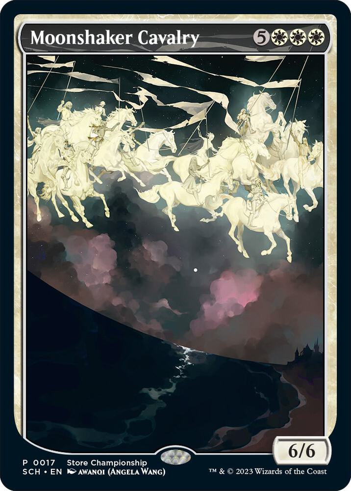 Moonshaker Cavalry 17 card from Game Day & Store Championship Promos