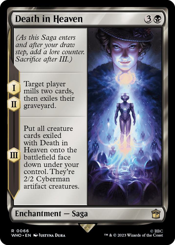 Death in Heaven 66 card from Universes Beyond: Doctor Who